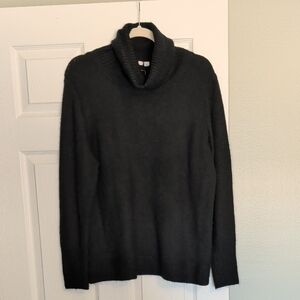GAP Women's Classic Black Cowl Neck Sweater